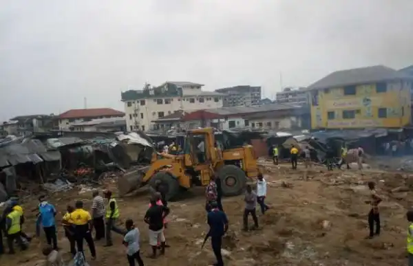 Rivers government begins demolition of popular Abali market